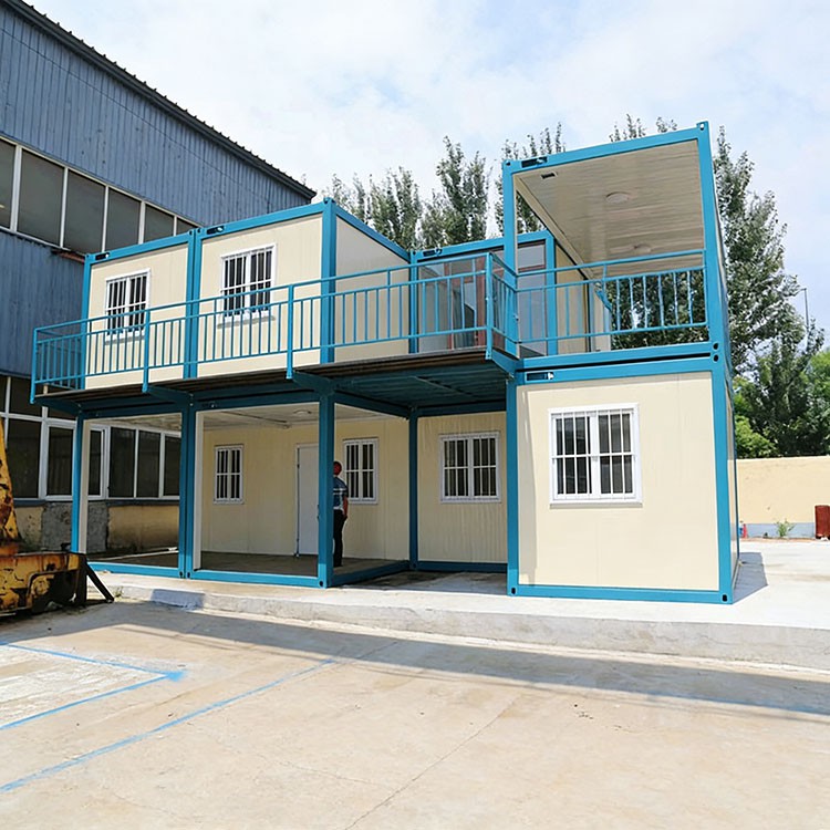 Double-layered Flat Pack Container House suppliers