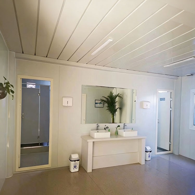 Double-layered Flat Pack Container House